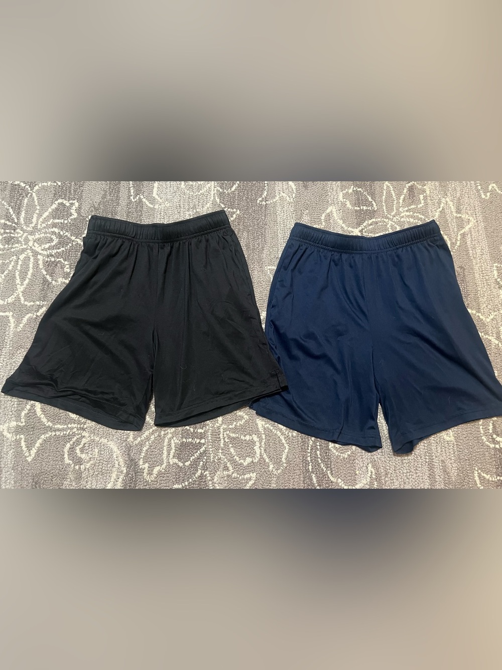 Boys Shorts - Black & Navy, Size 10-12, Old Navy